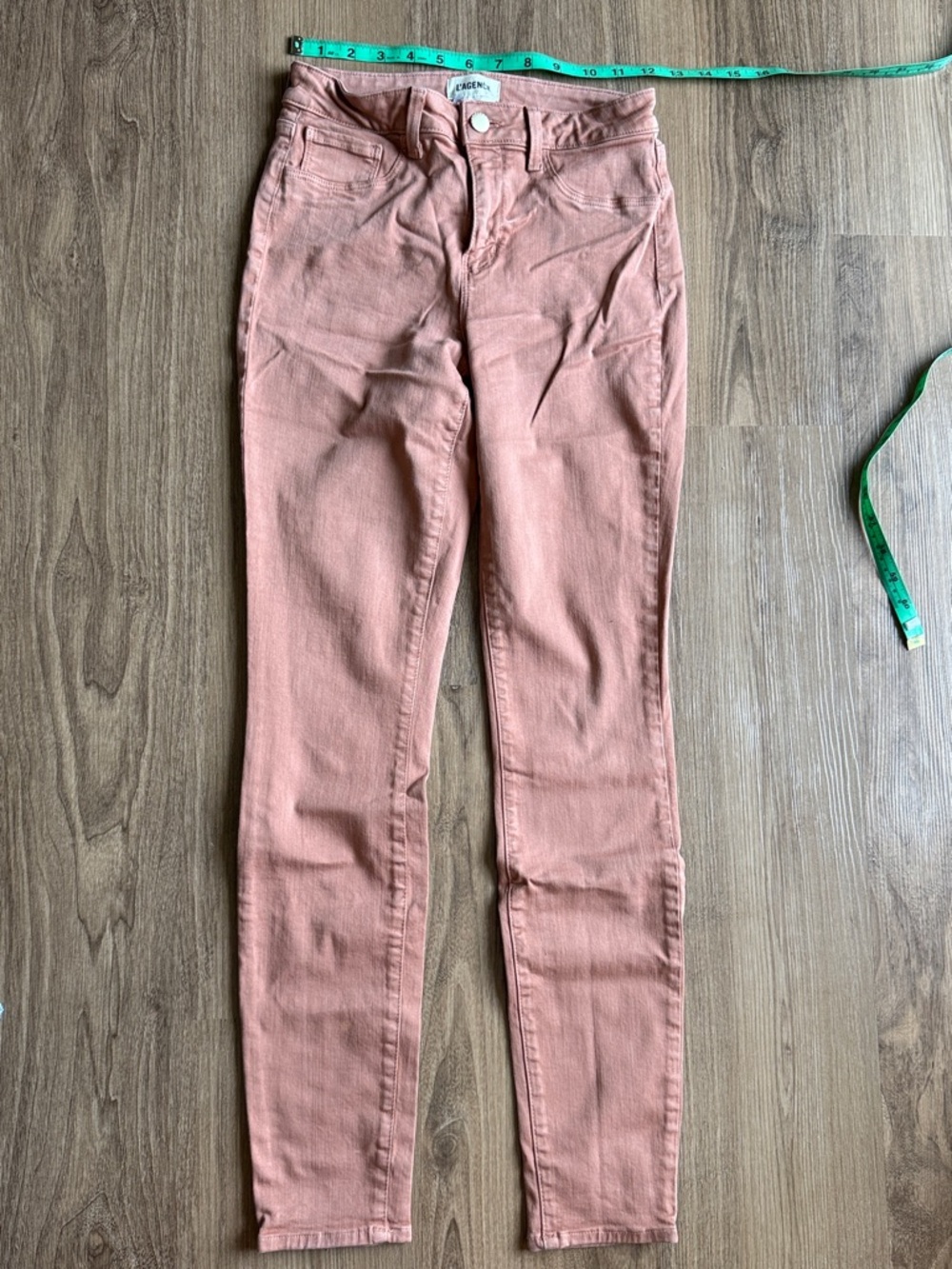 L’Agence Marguerite Skinny Jeans 26 Mocha Brown